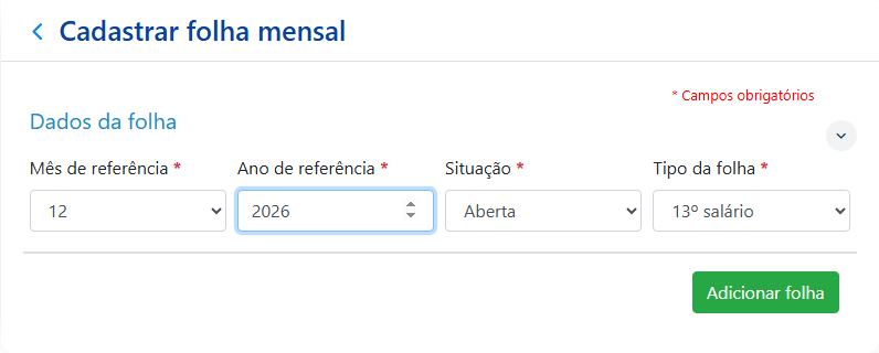 Competência de décimo terceiro no ambiente demonstrativo do CNIS Municipal